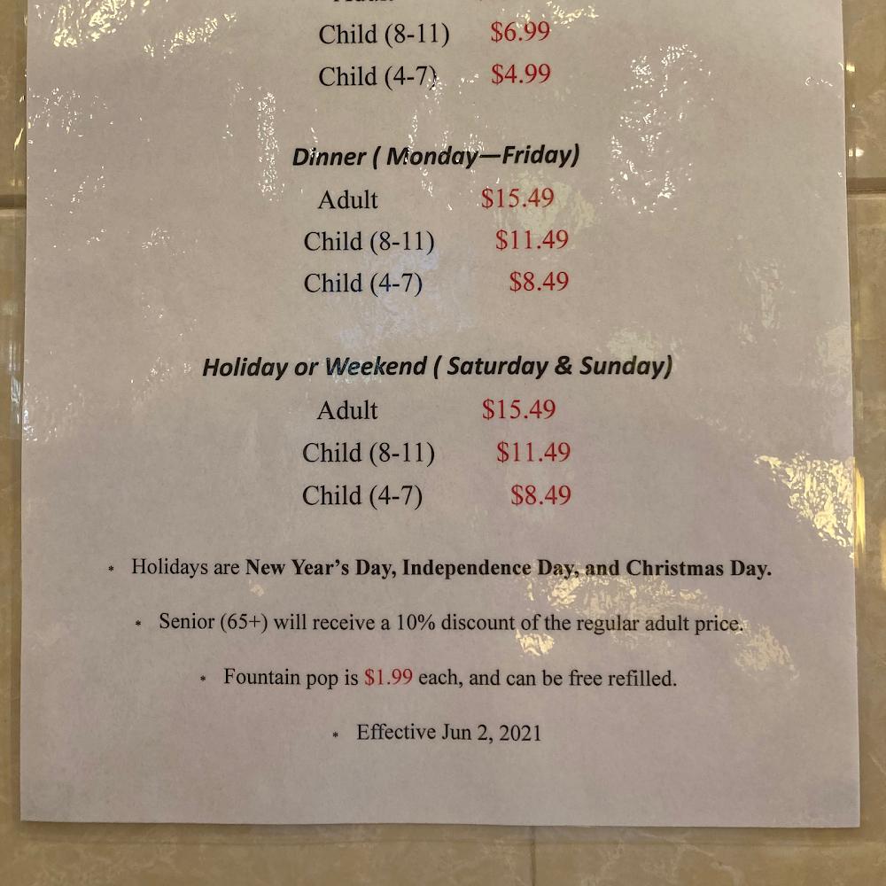 Hibachi Grill and Supreme Buffet Menu image 2